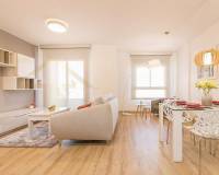 Apartamento en Torrevieja con ascensor. - Salón.