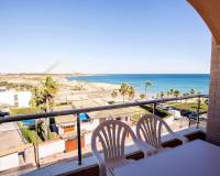 Apartment in erster Meereslinie in Playa Flamenca mit Meerblick - Aussicht