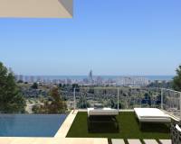 Deniz manzarası | Balcón de Finestrat - Benidorm satılık lüks villa