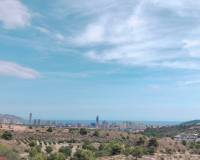 Panoramik manzaralar | Balcón de Finestrat satılık deniz manzaralı lüks zemin kat daire