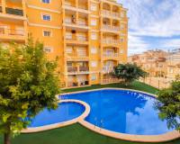 Swimming pool | Apartment with garage and near the beach for sale in La Mata