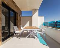 Terrasse | Neu gebaute Villa mit Pool zum Verkauf in Bigastro - Alicante
