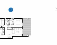 Yeni yapı - Apartman dairesi - Mil Palmeras