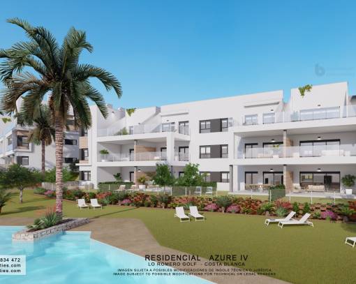 Apartman dairesi - Yeni yapı - Pilar de la Horadada - Lo romero golf