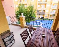 Balcón | Apartamento con terraza y piscina en venta Costa Blanca