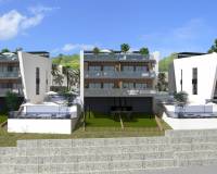 Boligkompleks | Kjøp luksuriøs bungalow i Finestrat - Benidorm