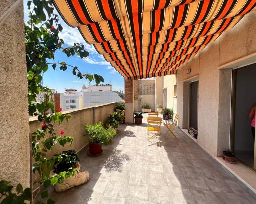 Çatı katı - Uzun süre kiralama - Torrevieja - Centro