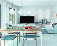 Dining room | Modern luxury villa for sale in Finestrat Alicante