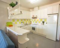 First line apartment in Playa Flamenca with sea views - kitchen