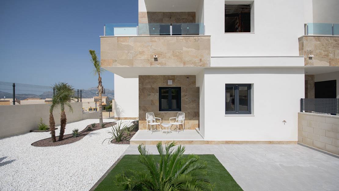 Garten | Neubau in Polop - Alicante