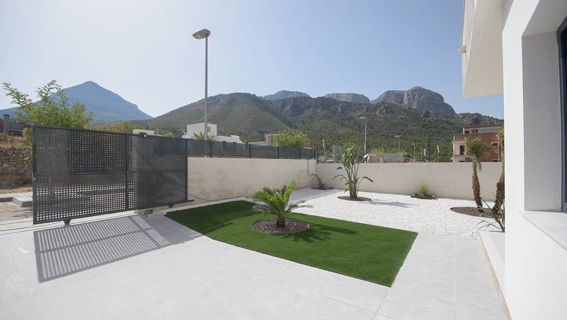 Inngang | Nybygg bungalow til salgs i Costa Blanca Nord