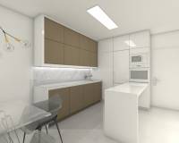 Kitchen | New build apartments for sale in Mil Palmeras
