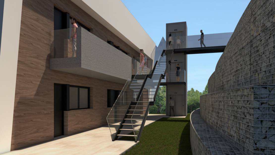 Kompleks | Kjøp luksuriøs første etasje i Finestrat - Benidorm