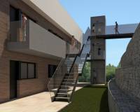 Kompleks | Kjøp luksuriøs første etasje i Finestrat - Benidorm