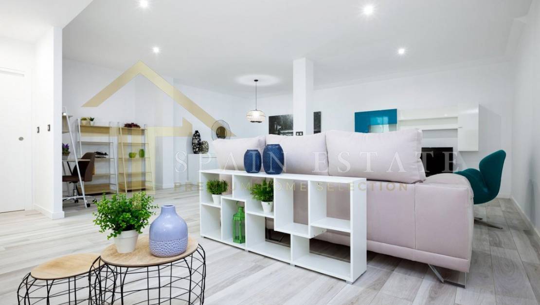 Lounge | Nieuwe villa met uitzicht te koop in Campoamor