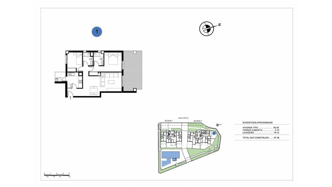 Neubau - Apartment/Flat - Orihuela - Mil Palmeras