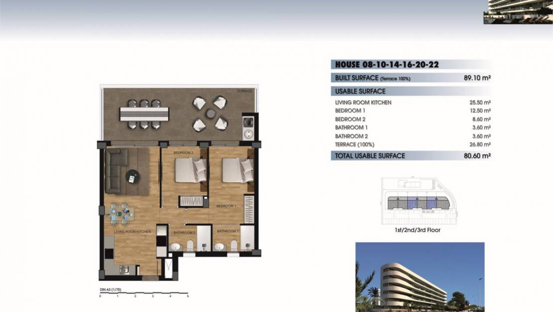 New Build - Apartment / Flat - Arenales del Sol - Arenales del sol