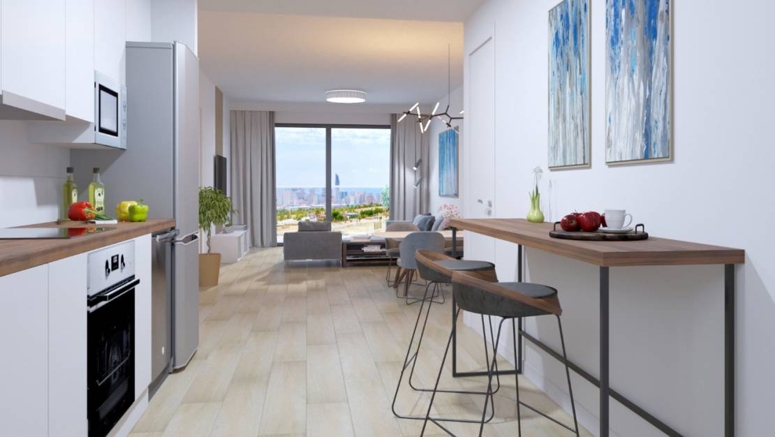 New Build - Apartment / Flat - Finestrat - Sierra cortina