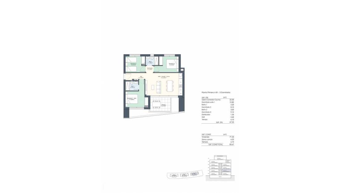New Build - Apartment / Flat - Los secanos