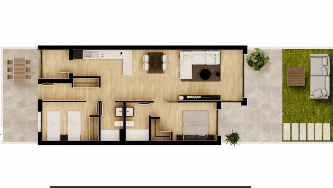 New Build - Apartment / Flat - Monte y Mar