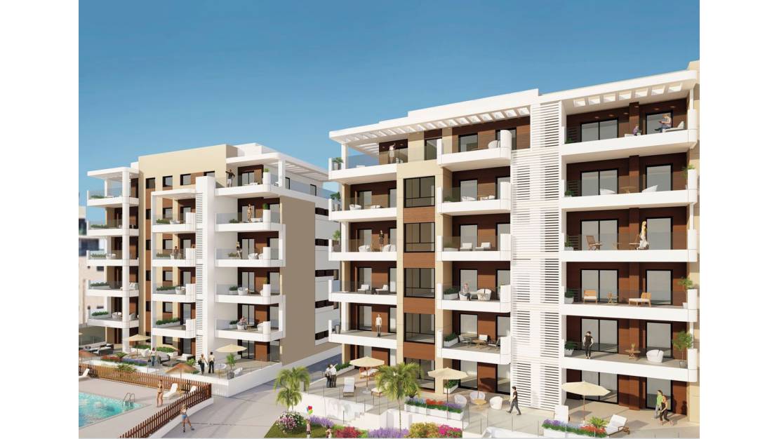 New Build - Apartment / Flat - Orihuela - Mil Palmeras