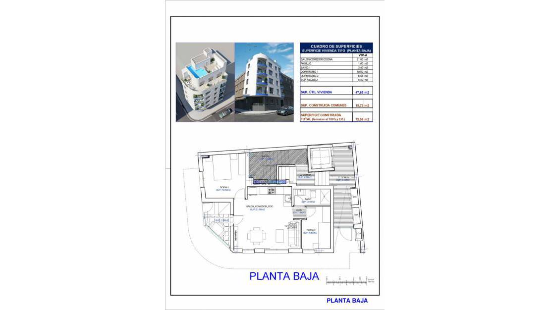 New Build - Apartment / Flat - Playa de los Locos
