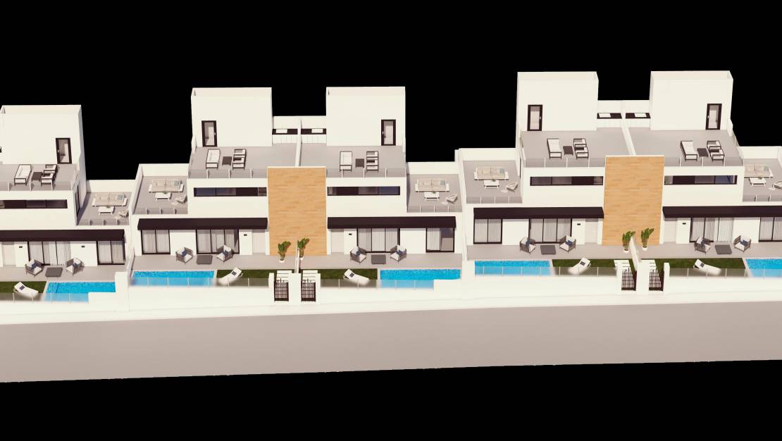 New Build - Дом рядовой застройки - Orihuela Costa - Villamartín-Las Filipinas