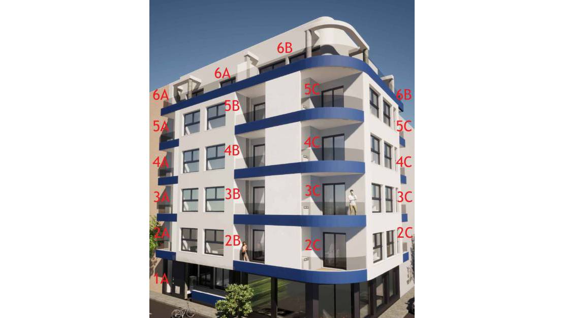 New Build - Квартира / Квартира - Torrevieja - Centro