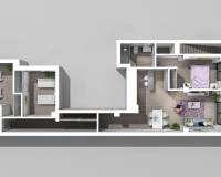 New Build - Квартира / Квартира - Torrevieja - Playa del Cura