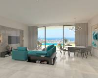 New Build - Maison mitoyenne - Finestrat - Sierra cortina