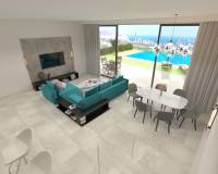 New Build - Maison mitoyenne - Finestrat - Sierra cortina