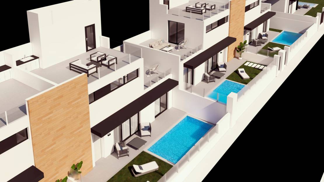 New Build - Terraced house - Orihuela Costa - Villamartín-Las Filipinas