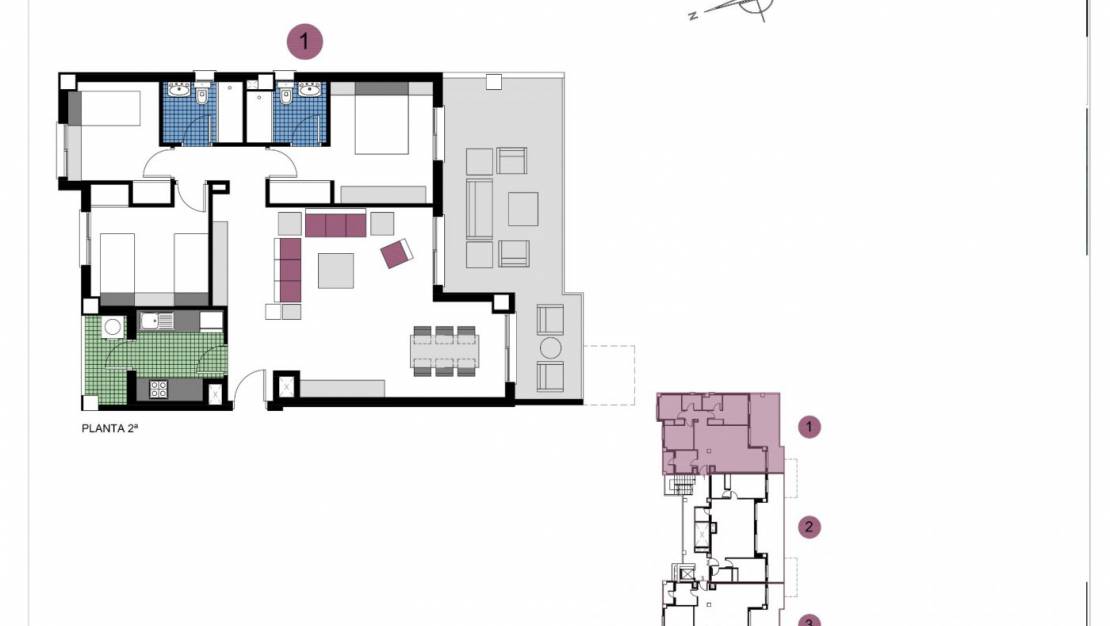 Nieuw gebouw - Apartment/Flat - Mil Palmeras