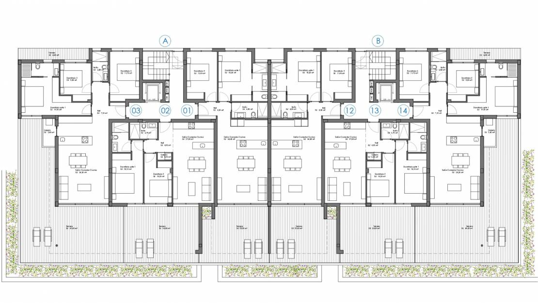 Nieuw gebouw - Apartment/Flat - Orihuela - Las colinas