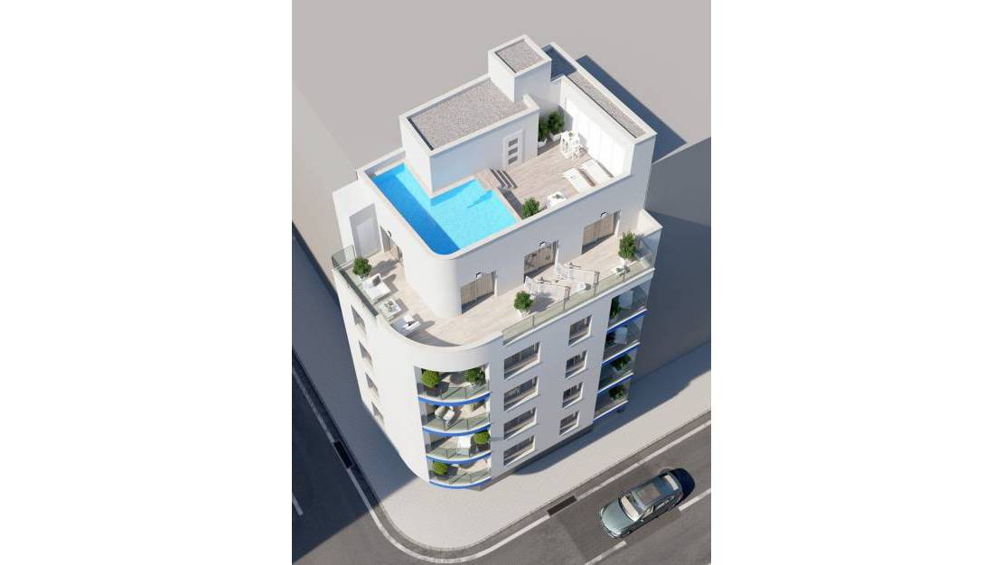 Nieuw gebouw - Apartment/Flat - Playa de los Locos