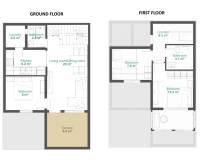 Sale - Maison mitoyenne - Orihuela - Los Balcones