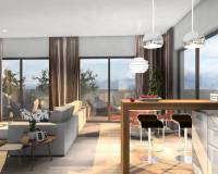 Salón | Apartamento premium luminoso en Torrevieja