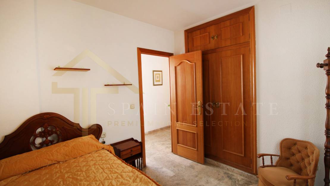 Schlafzimmer | Möblierte Wohnung mit Blick zum Verkauf Torrevieja