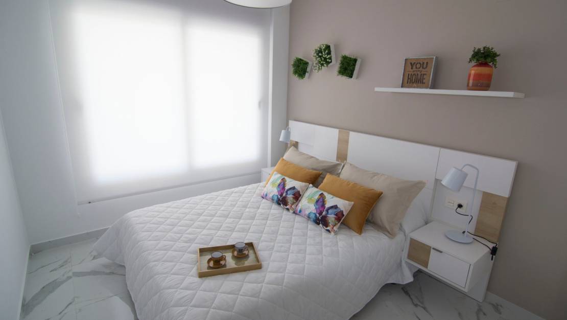Slaapkamer | Koop appartement in de buurt van golfbanen in Benijófar