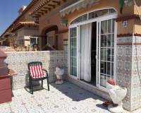 Terrace | Bungalow with communal pool for sale in Torretas - Torrevieja