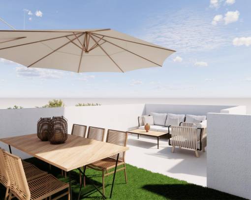 Terraced house - New Build - Pilar de la Horadada - SEF-44378