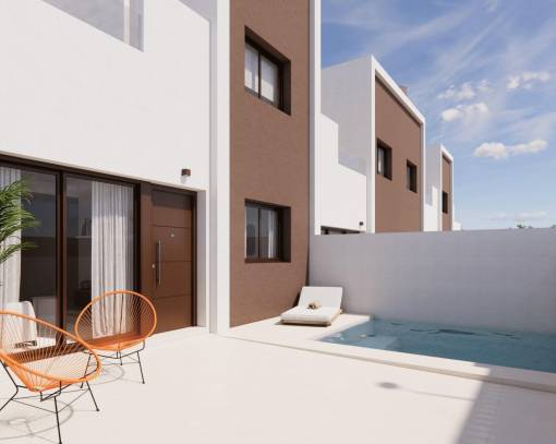 Terraced house - New Build - Pilar de la Horadada - SEF-52017