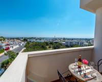 Terras met uitzicht | Appartement met prachtig uitzicht te koop in Lomas de Campoamor Orihuela Costa
