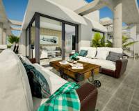Terrasse | Neubau-Penthouse mit Solarium zum Verkauf in Torrevieja