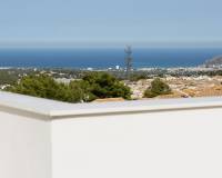 Uitzicht op zee | Modern penthouse met uitzicht te koop in Polop