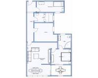 Uzun süre kiralama - Çatı Katı - Torrevieja - Habaneras