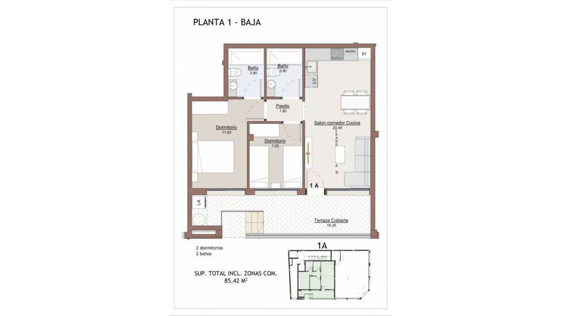 Yeni yapı - Apartman dairesi - Centro