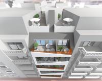 Yeni yapı - Apartman dairesi - Torrevieja - Playa del Cura