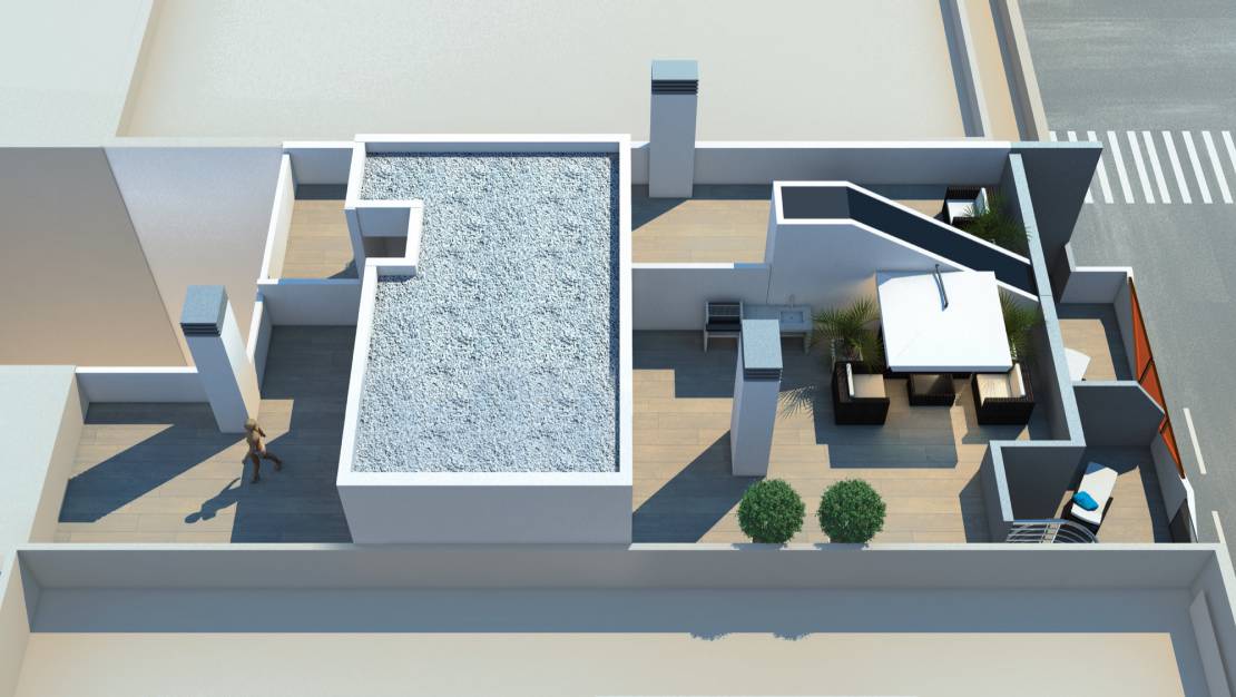 Yeni yapı - Çatı katı - Torrevieja