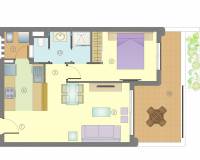 New Build - Apartment/Flat - San Juan de los Terreros - Mar de pulpí